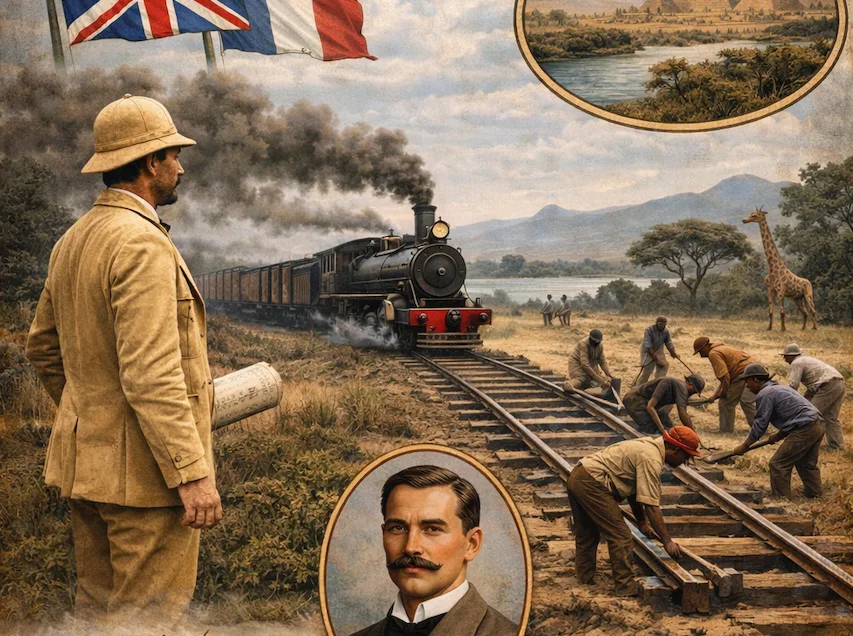 the British Empire -The Lunatic Express: Travel in the Tracks of Kenya's Legendary Railway